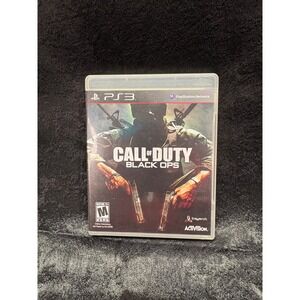 Call of Duty Black Ops PS3‎ Sony PlayStation 3 Activision Video Game CIB